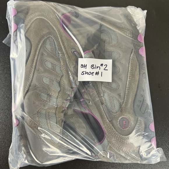 Hi-Tec Penrith Low Hiking Boots Womens Size US 8.5 Grey Waterproof Lace Up Shoes - Picture 16 of 16